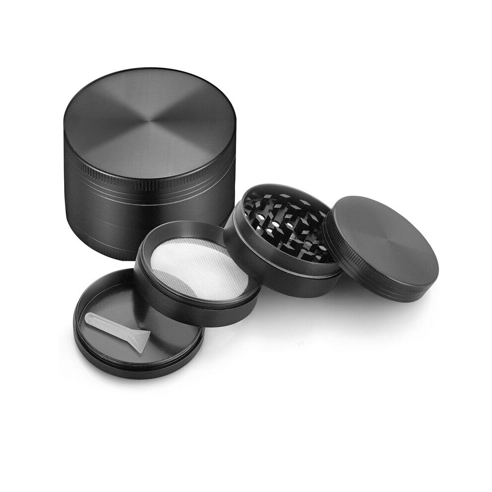 Wejoy 4 Layer Zinc Alloy Herb Grinder 40Mm Spice Grass Weed Smoking Accessories Tobacco Smoke Grinders For Men Pestle And Mortar Spice