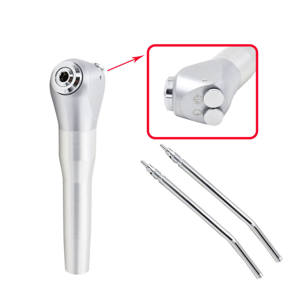 Wejoy 1 Pcs Dental Air Water Spray Triple 3-Way Handpiece Syringe With 2 Nozzle Tip Tubes Autoclavable Care Equipment Teeth Whitening