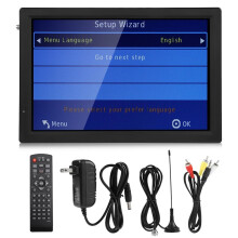 mini tv LEADSTAR 14" Digital Television ATSC Portable TV 1080P HD HDMI-compatible Video Player 110-220V US for Home Car lcd tv