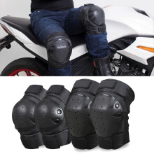 4Pcs Motorcycle Short Knee Braces Elbow Guards Bicycle MTB Bike Set Off-road Equipment Protector Off-Road Equipment Protector
