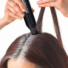 3.5g Hair Dye Pen Black Brown High Saturation Quick Dye Portable Hair Color Cream Stick Touch up Chalk Makeup Accessories