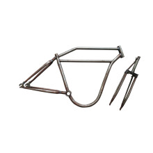 Board Track Racer Retro Bike DIY Frame Set Leaf Fork Vintage Look Bike Modification Bicycle Frameset Fat Tire Gas Tank