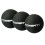3 Pack Rubber Double Yellow Dot Squash Balls Racing Training Practice Balls 4