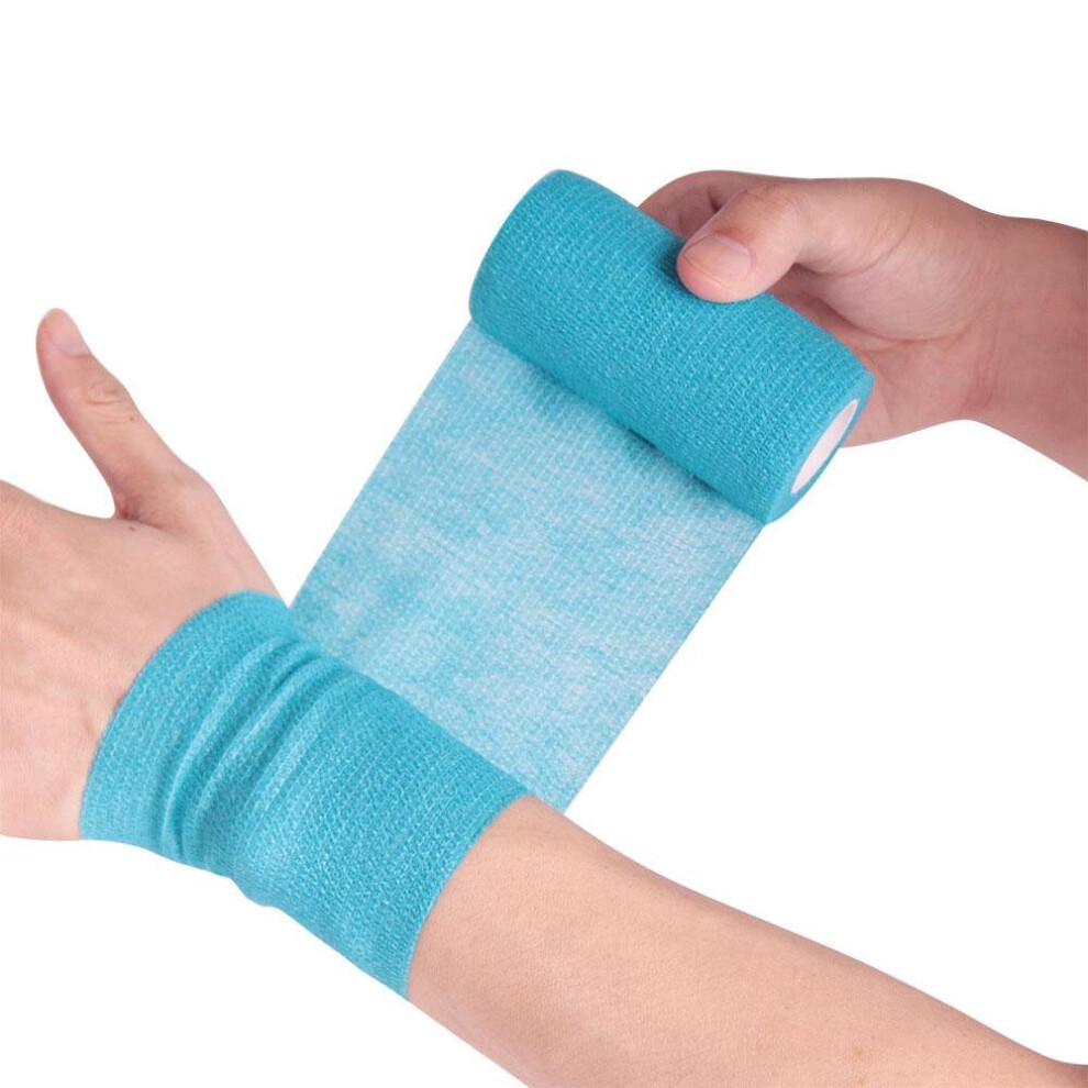 Wejoy Elastoplast Self-Adhesive Tapes Kinesiology Wrist Protector Elastic Bandage Straps Hand Tape Sports Wristband Gym Accessories