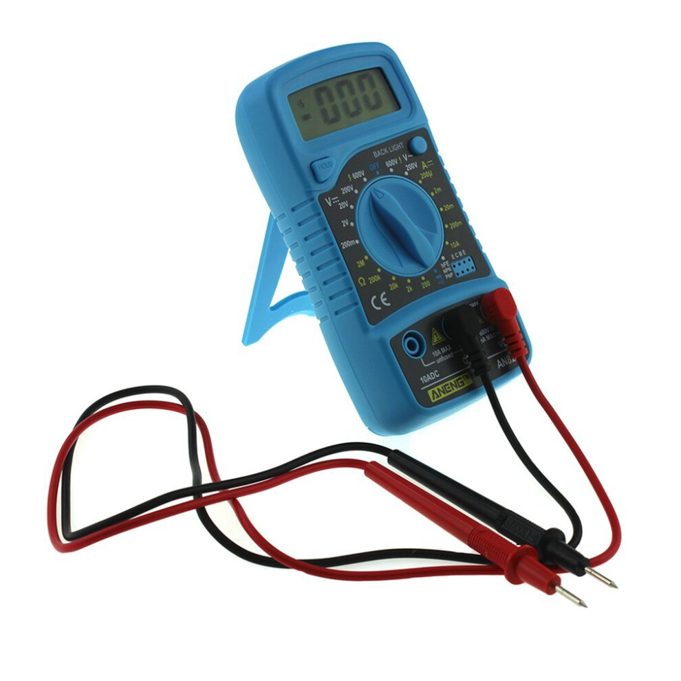 An8205 Handheld Multimeter Voltmeter Ammeter Lcd Digital Current Tester 5063131599176