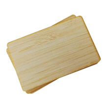 Wooden NFC Ntag213 Ntag216 RFID Bamboo Blank Digital Business Card DIY Craft Laser Engraving Custom Logo