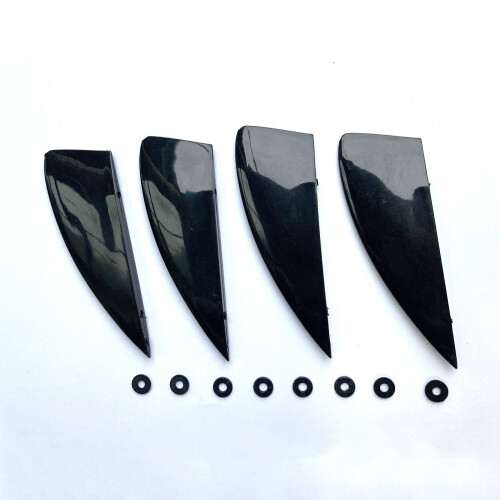 Kiteboarding Fin Set Universal Fit Kiteboards Surfboards Direction Control 1