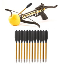 12Pcs/lot Tactic Hunting Arrows 16cm Military Alloy Crossbow Hunting Small Bolts hunting