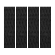 4Pcs Surfboard Traction Pads EVA Surfing Skimboard Deck Traction Pads Anti-Slip Front Tail Pad For Surfboards,Kiteboard