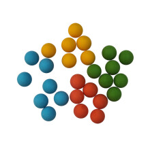 SPUNKY 100 pcs/bag Paintball Rubber Training Balls .68 Caliber