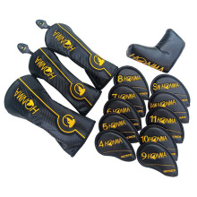 Honma Golf Club #1 #3 #5 Wood Headcovers Driver Fairway Woods cover PU Leather Head Covers Set Protector Golf Accessories