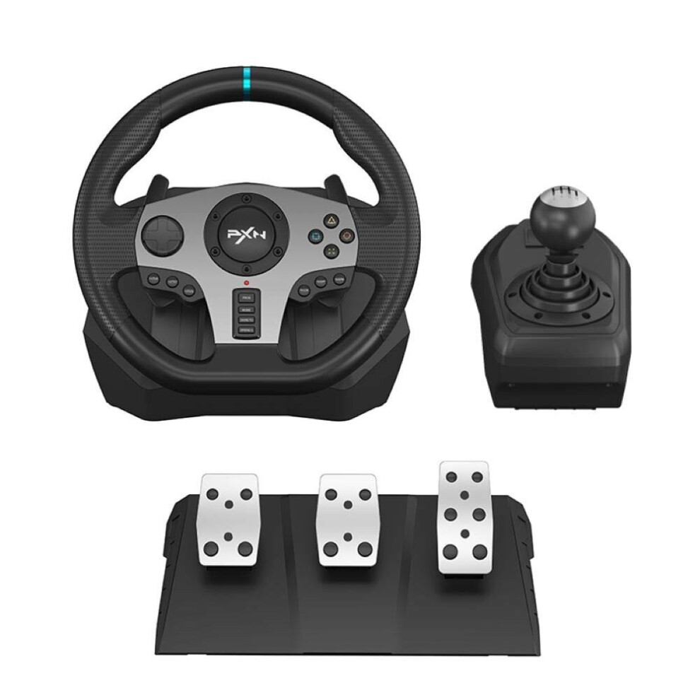 Volante Pc Steering Wheel Gaming Racing Wheel For Ps4/Xbox One/Android Tv/Switch/Xbox Series S/X Pxn 270/900 5063131494938