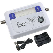 Portable Mini Digital Television Signal Finder Antenna Strength Meter Durable 170-860MHz 95DTW DVB-T Signal Detector