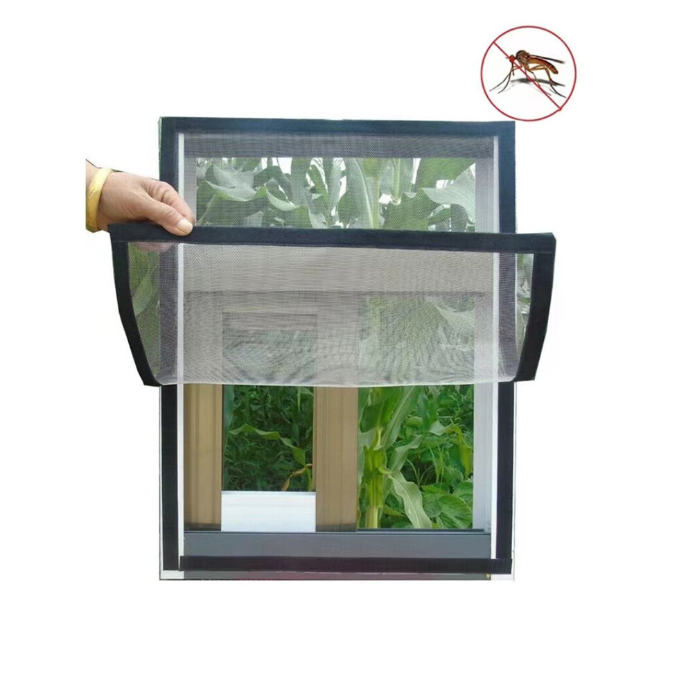 150*200Cm Window Protective Net Screen Isolate Mosquito Control Adjustable Size Mosquito Net Prevent Cats Egress Curtains 5063131356939
