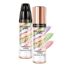 Three-color Mixed Face Base Primer Liquid Matte Make Up Fine Lines Oil-control Facial Cream Brighten Foundation Primer Cosmetic