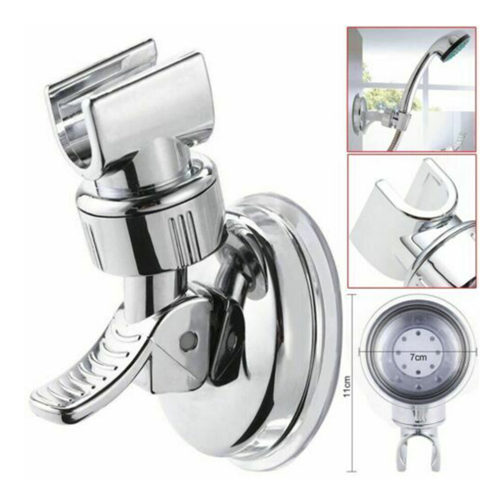Universal Adjustable Hand Shower Holder Suction Cup Stable Holder Bathroom Shower Slide Rail Bar Holder Not Fall Off Bracket 5063131336917