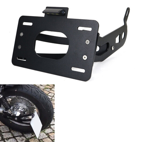 Xitomer Side Fender Eliminator, Fit For Scout Bobber 2018 2019 2020 2021 2022 2023 2024 Side Mount License Plate, Compatible With OEM LED Light - View #13