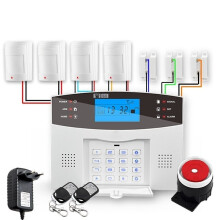 2022 Wired & Wireless GSM Home Burglar Security Alarm System 433MHz Spanish French English Russian Italian Language Intercom