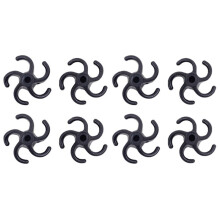 8Pcs Bow String Shock Absorber Rubber Bowstring Damper for Archery Compound Bow Longbow