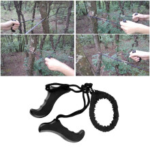 Outdoor Emergency Survival chain Saw Sawing Pocket Plastic handle Tools