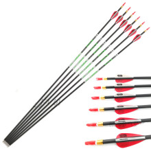 Archery VAP V3 Spine 400-1100 ID 4.2mm Carbon Arrow 1.75inch Plastic Vanes Recurve Compound Bow Longbow Hunting Shooting 12PCS
