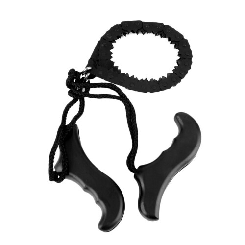 Outdoor Emergency Survival chain Saw Sawing Pocket Plastic handle Tools 2