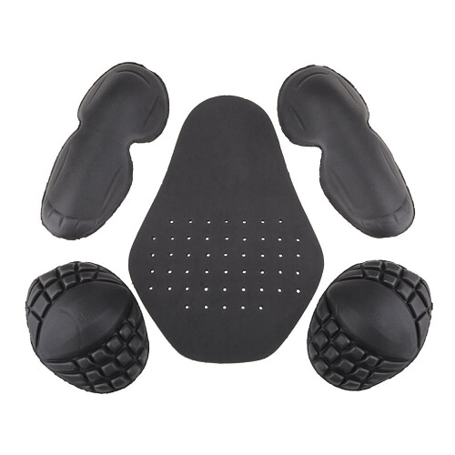 Motorcycle Jacket Lining Protectors Pad Shoulders Elbow Back Armor 2
