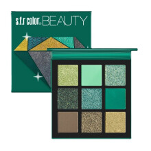 Makeup Metal matte Eyeshadow Pallete makeup brushes 9 Color Shimmer Pigmented Eye Shadow Palette Make up Palette maquillage