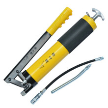 Car Hand-operated Grease Gun Lubrication Double Pump Pressure 10000 PSI Flex Hose Auto Repair Tool Vehicles Lubrication Tool