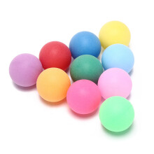 50pcs 40mm Table Tennis Ball 2.4g Ping Pong Random Colours Group Games Outdoor Sport Outdoor Entertainment Activity Supplies ZJ