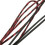 16 Strands Archery Recurve Bow Longbow Replace Bowstring Fit 48''-70''Bow Black And Red Bow String Shooting Accessories 7