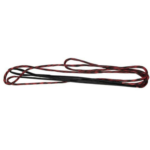 16 Strands Archery Recurve Bow Longbow Replace Bowstring Fit 48''-70''Bow Black And Red Bow String Shooting Accessories 1