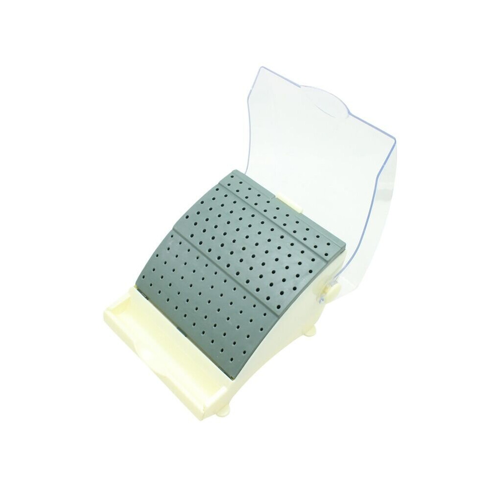 Wejoy Dental 142 Holes Tooth Bur Block Holder Autoclave Sterilizer Case Disinfection Box New Holds /Holder Station+Pull Out Drawer