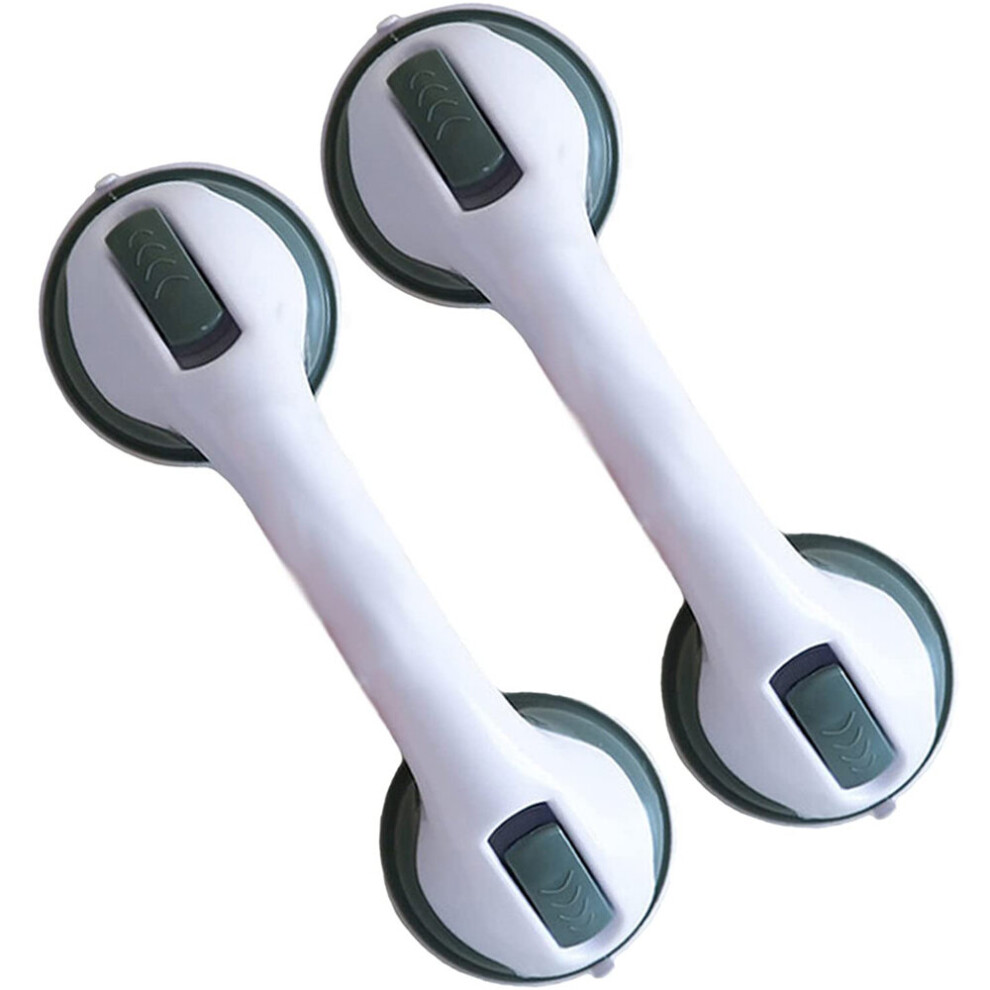 Wejoy New Shower Handle Grab Bars Ultra Grip Dual Locking Safety Suction Cups Helping Handle Anti Slip Support For Toilet Bathroom