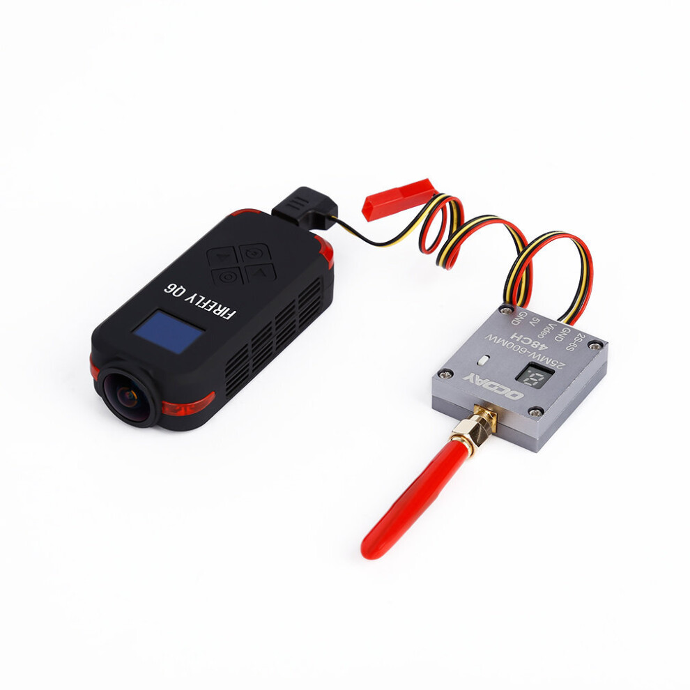 Ocday 25-600Mw 5.8G 48Ch 2S-6S Video Audio Transmitter Sma Straight Connector Light 5063131623741