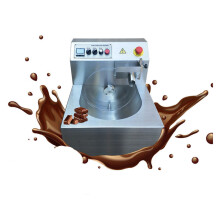 15kg Chocolate Tempering Machine Automatic Continuous Electric Melting Pot Mixing Tank Machine Stainless Steel
