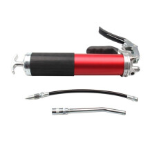4500 PSI Heavy Duty Pistol Grip Grease Gun Manual Grease Gun Flexi Rigid Pistol Grip Auto Repair Tool Vehicles Lubrication Tools