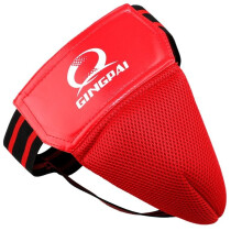 GINGPAI Adult Men Kids Jockstrap Sanda Groin Guards Crotch Guard Kick Boxing Training Athletic Cup Protector Sports Accessories