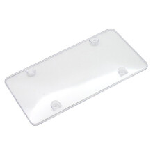 Car License Plates Frame Shields Design Novelty Plate Covers Unbreakable Frame Covers Transparent License Plate Cover