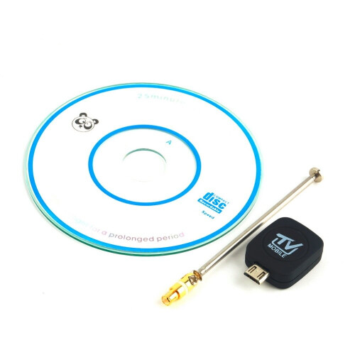 1 pc Mini Micro USB DVB-T Input Digital Mobile TV Tuner Receiver for Android 4.1-5.0 EPG Supporting HDTV Receiving 2