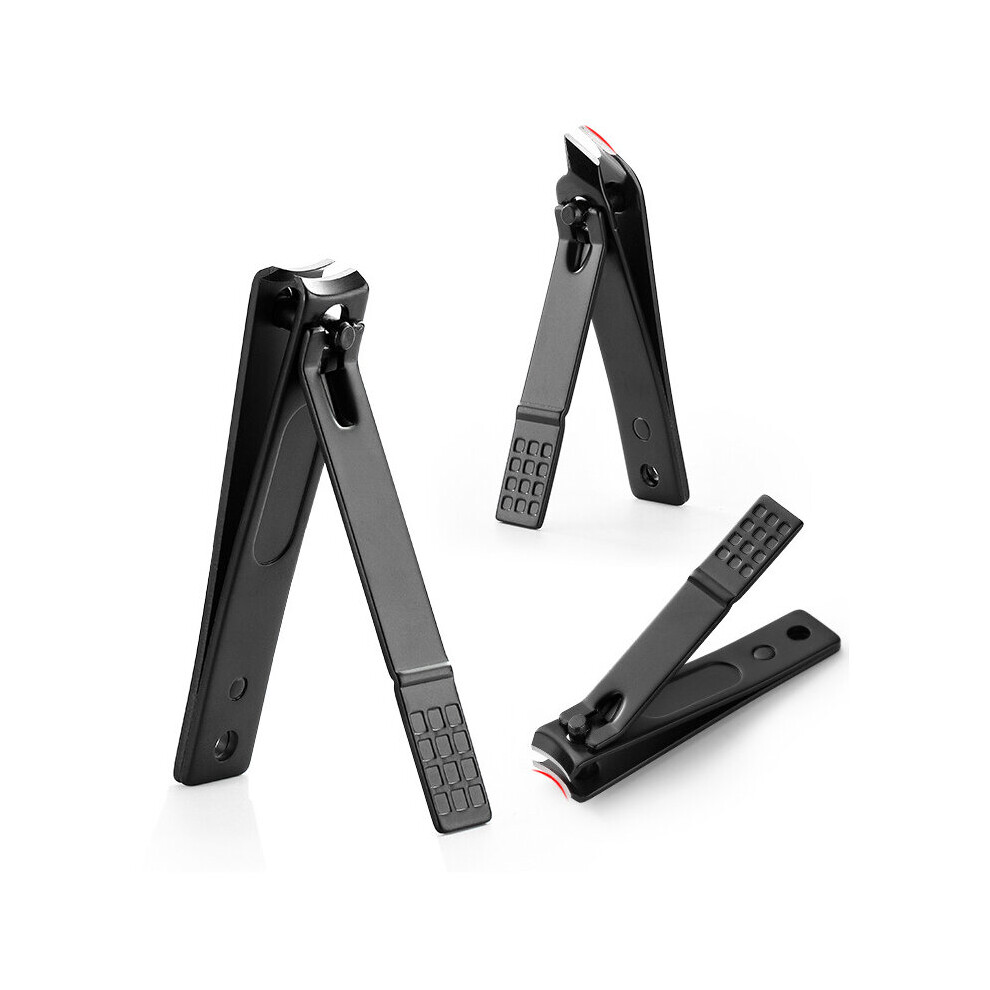 Wejoy Professional Stainless Steel Nail Clipper Stainless Steel Nail Cutter Toenail Fingernail Manicure Trimmer Toenail Clippers Thick