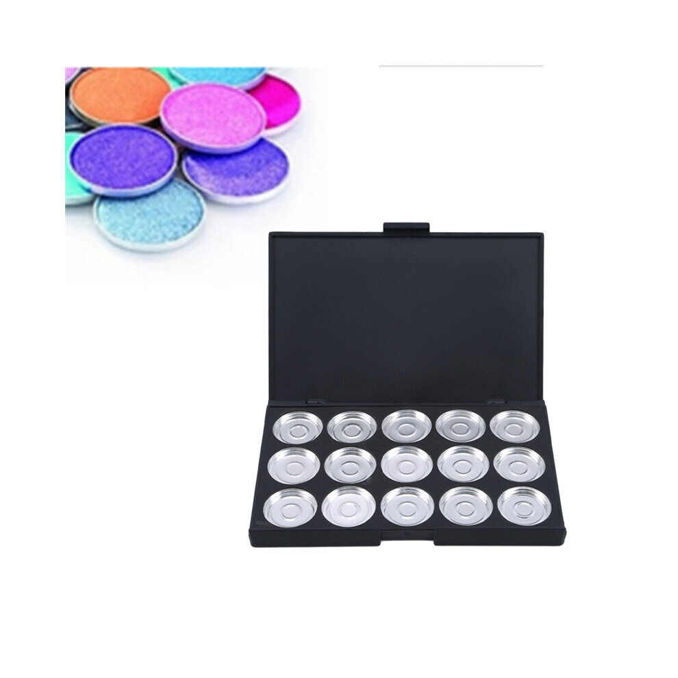 Wejoy Palette Pans Makeup Diy Makeup Eye Shadow Pigment Palette Case 15 * 10 * 1Cm Empty Magnetic Eyeshadow Pigment 15 Hole
