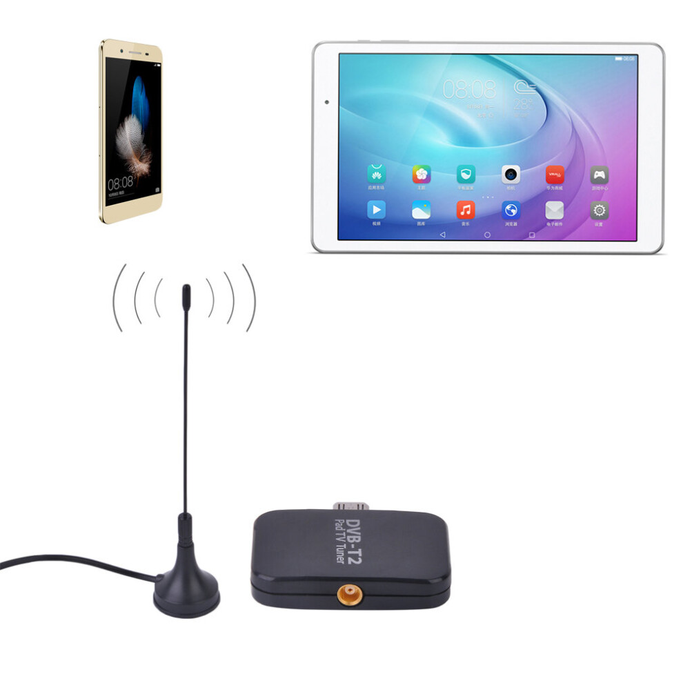 Dvb-T2 Receptor Micro Usb Tuner Mobile Tv Receiver Stick For Android Tablet 5063131605204