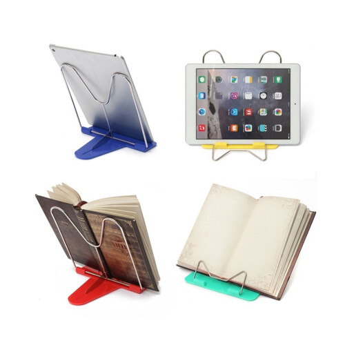 Adjustable Angle Foldable Portable Reading Book Stand Document Holder 2