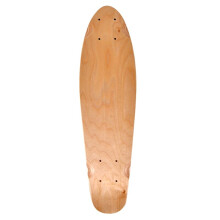 22Inch Blank Skateboard Deck Natural 55.5X15cm Maple Banana Sliding Cruising Skating Single Rocker Board DIY Decks