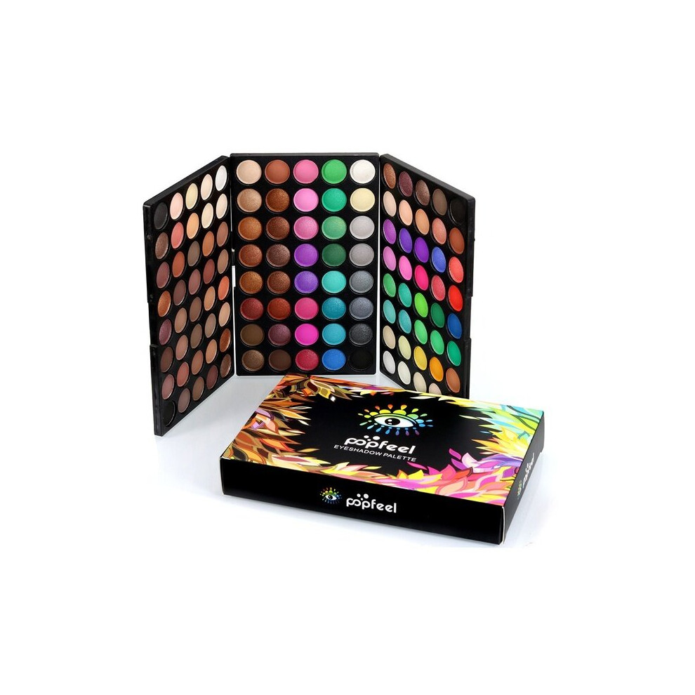 Wejoy 120 Colors Eye Make Up Palette Shimmer Matte Eyeshadow Palette Professional Full Color Beauty Cosmetic