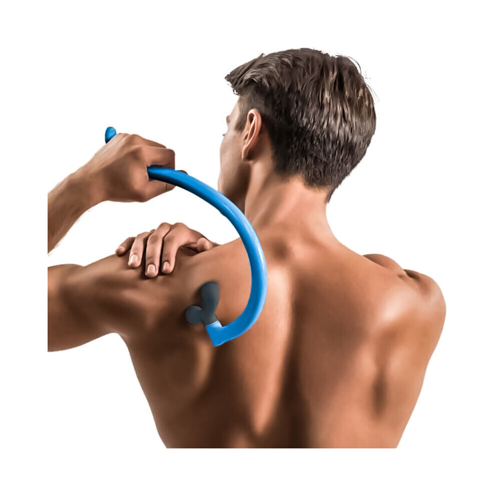 Wejoy 1Pc Back Massage Stick Trigger Point Therapy Self Massage Myofascial Release Tool Body Muscle Relief Acupoint Massage Cane