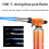 Portable Butane Torch,Kitchenware Cooking Torch Burner, Multiple Function Flame Gun for camping BBQ 3