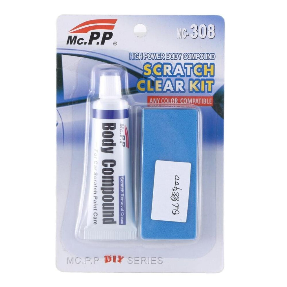Car Wax Styling Car Body Grinding Compound Mc308 Paste Set Scratch Paint Care Shampoo Auto Polishing Car Paste Polish Cleaning 5063131445008