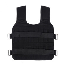 Bear Load Weight Vest Boxing Train Fitness Equipment Gym Adjustable Waistcoat Exercise Sanda Sparring Protect Steel Bar